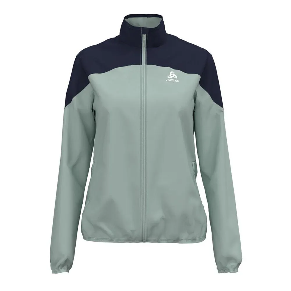 Odlo Element Light Jacka female, Surf spray / diving navy Odlo Element Light Jacka female, Surf spray / diving navy