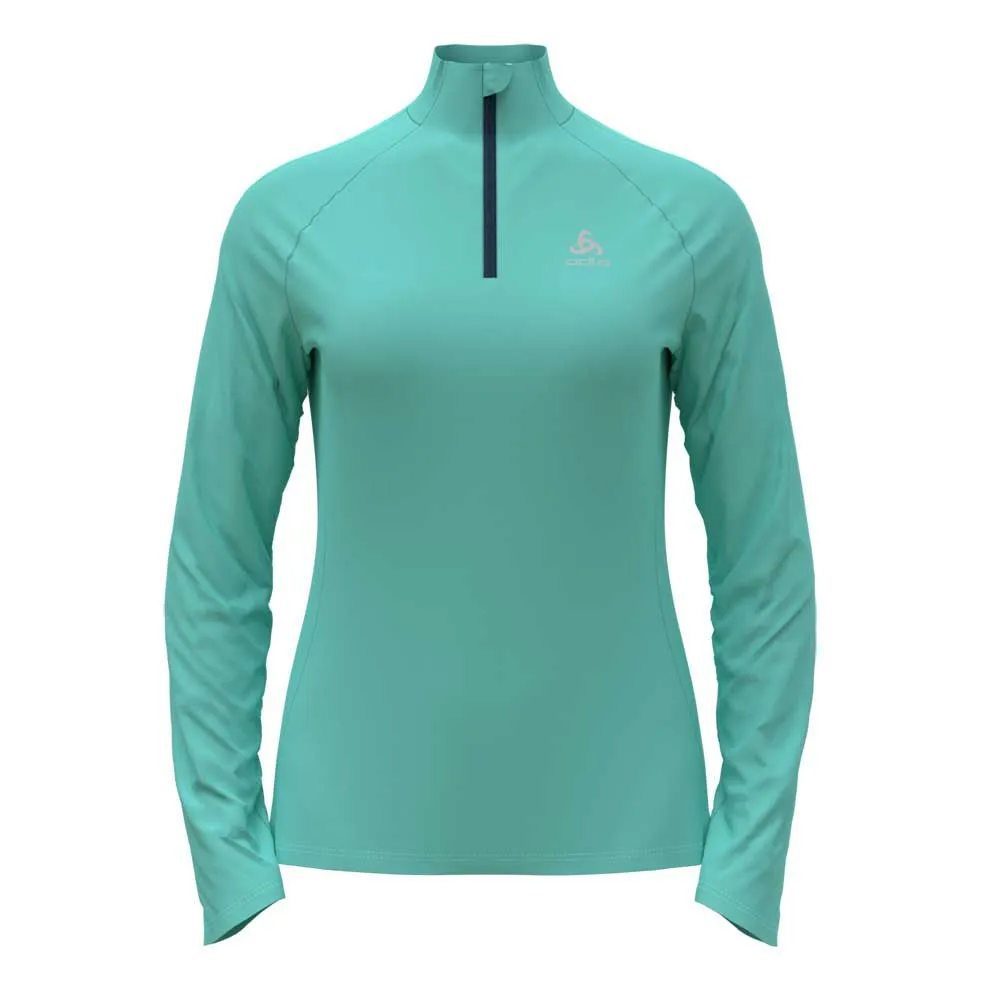 Odlo Essential Ceramiwarm Halv Dragkedja Långärmad T-shirt female