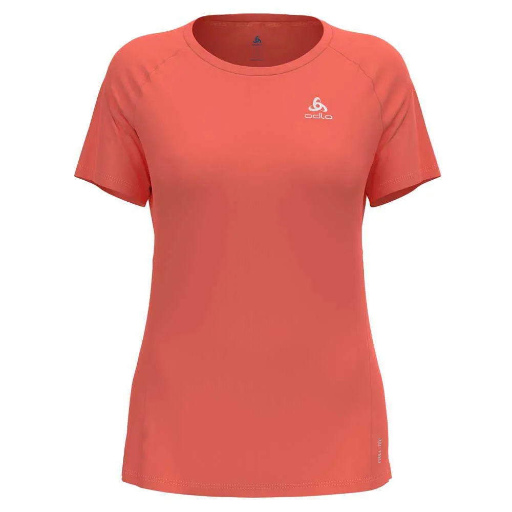 Odlo Essential Chill-tech T-shirt Med Korta ärmar female Odlo Essential Chill-tech T-shirt Med Korta ärmar female