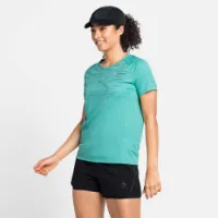 Odlo Essential Print T-shirt Med Korta ärmar female