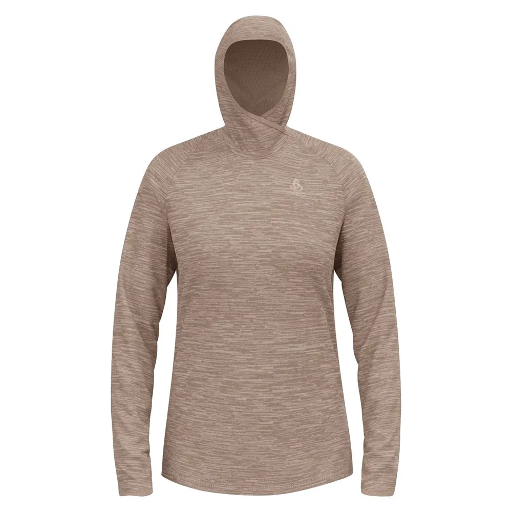 Odlo Essential Thermal Tröja Med Huva female