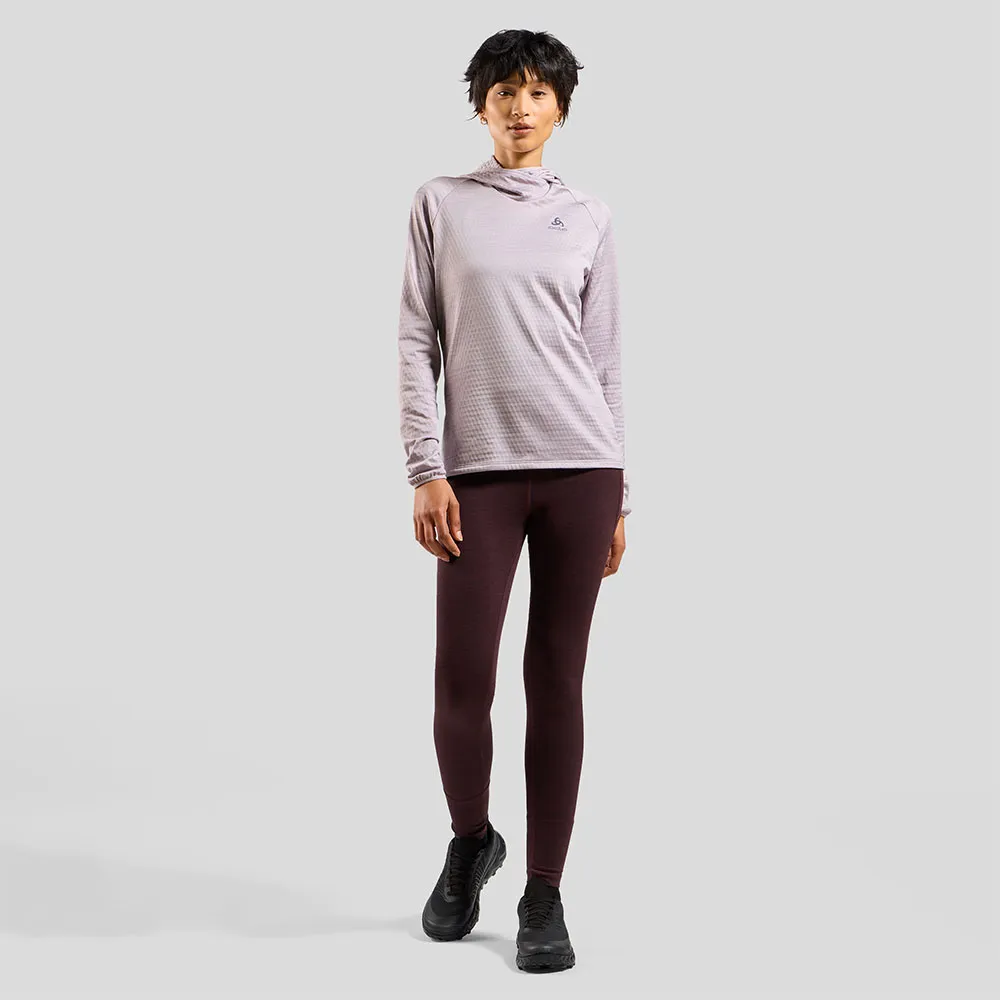 Odlo Essential Thermal Tröja Med Huva female