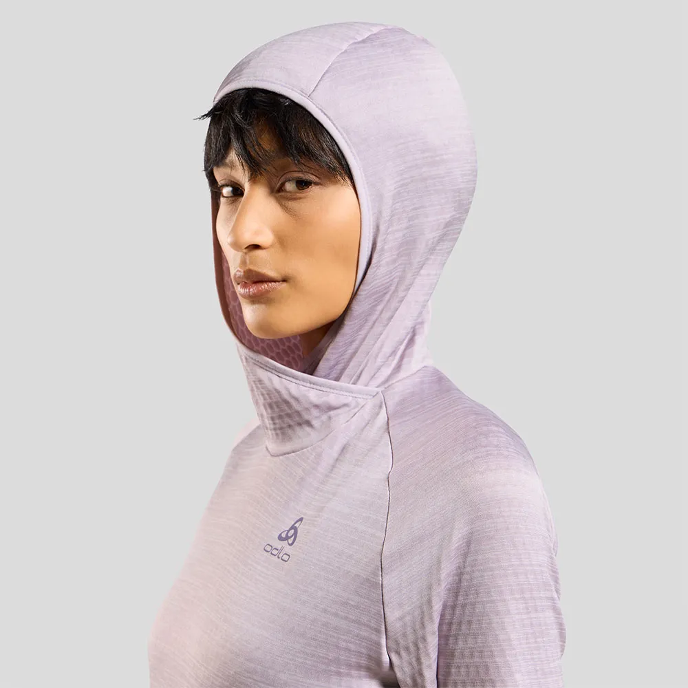 Odlo Essential Thermal Tröja Med Huva female