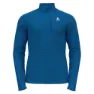 Odlo Fli Light Imprime Fleecejacka Med Dragkedja, Indigo bunting