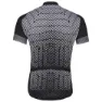 Odlo Fujin Print Korta ärmar Cykeltröja, Black / odlo silver grey, S