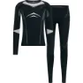 Odlo Fundamentals Performance Warm Baslager Set Refurbished, Dark sapphire / silver cloud