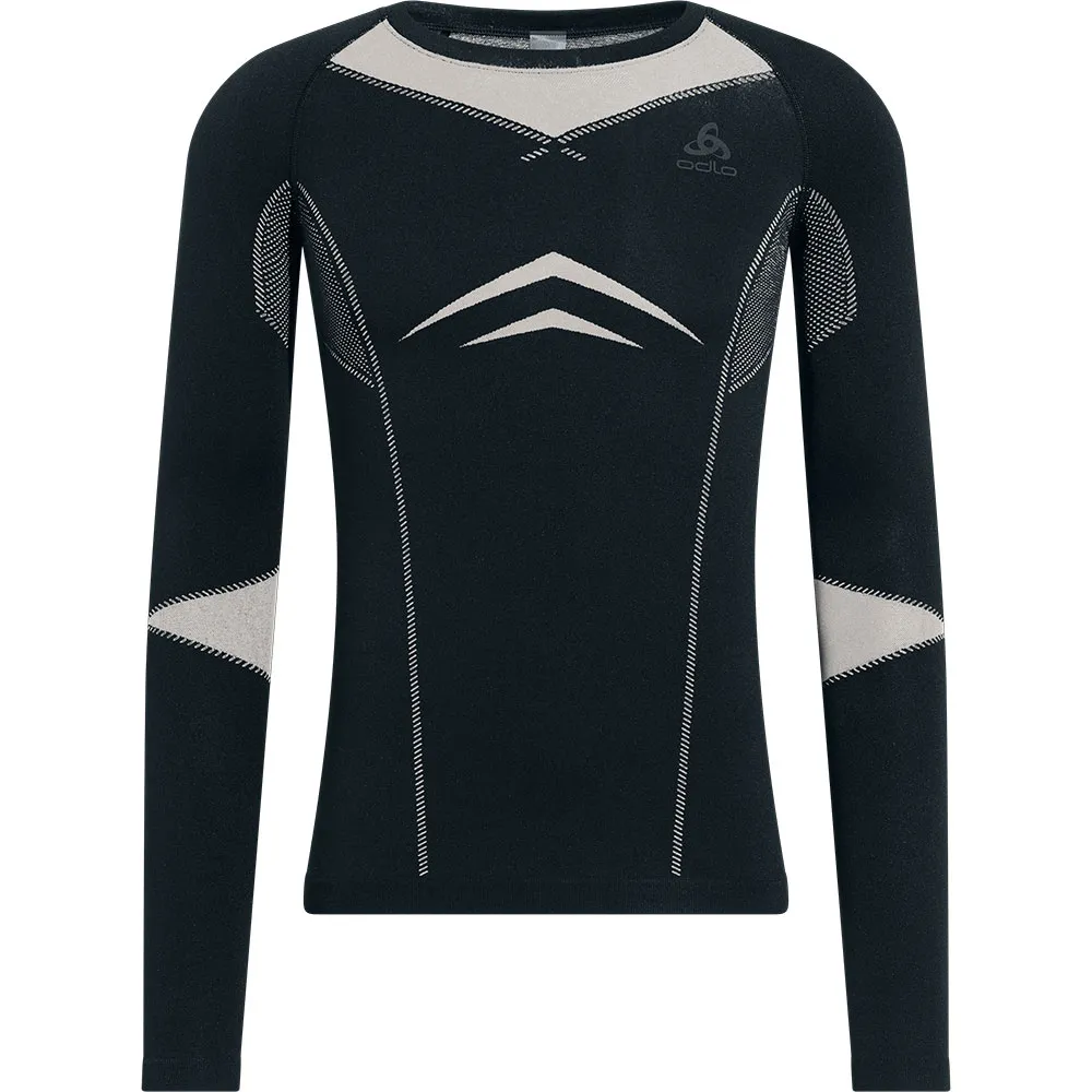 Odlo Fundamentals Performance Warm Baslager Set Refurbished, Dark sapphire / silver cloud