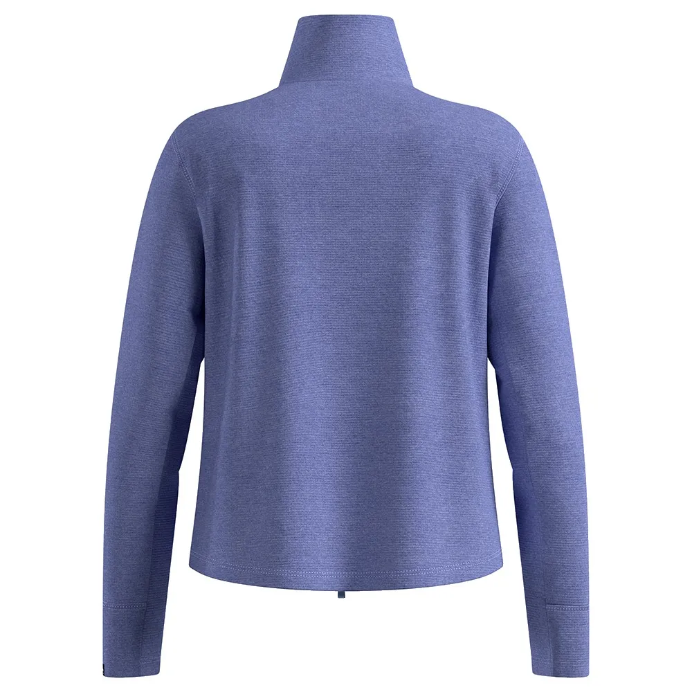 Odlo Grid Fleece Med Halv Dragkedja Kvinna