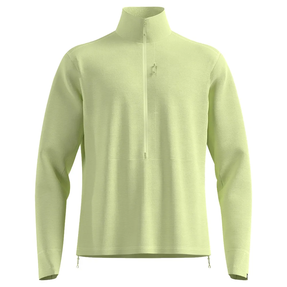 Odlo Grid Fleece Med Halv Dragkedja Man