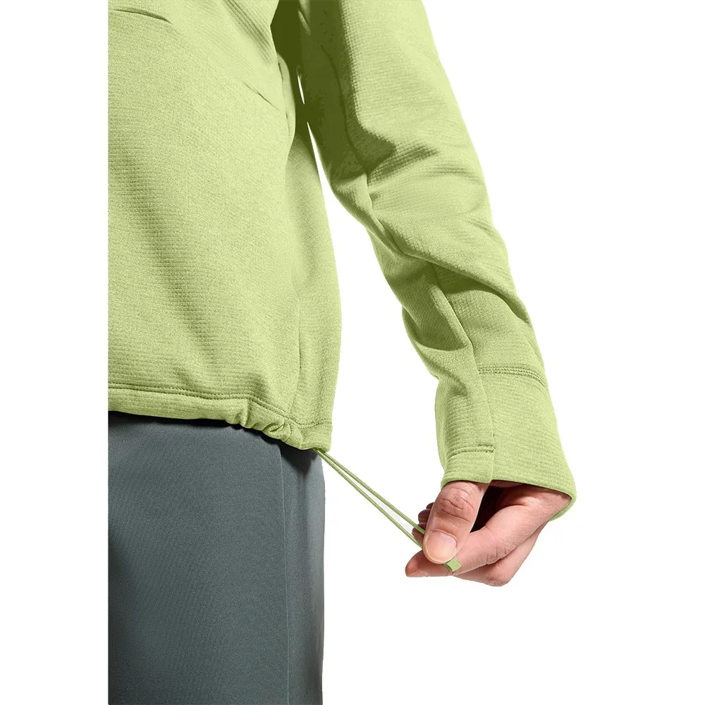 Odlo Grid Fleece Med Halv Dragkedja Man