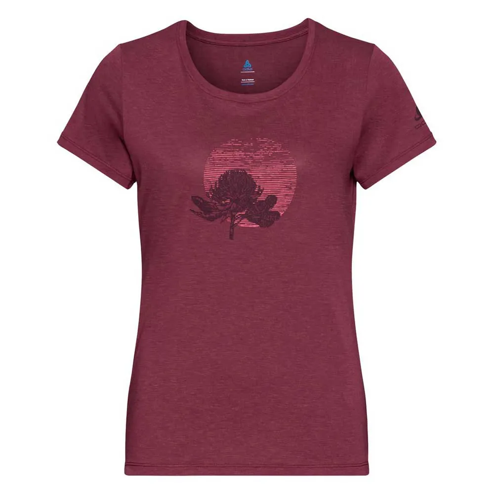 Odlo Halden Print T-shirt Med Korta ärmar