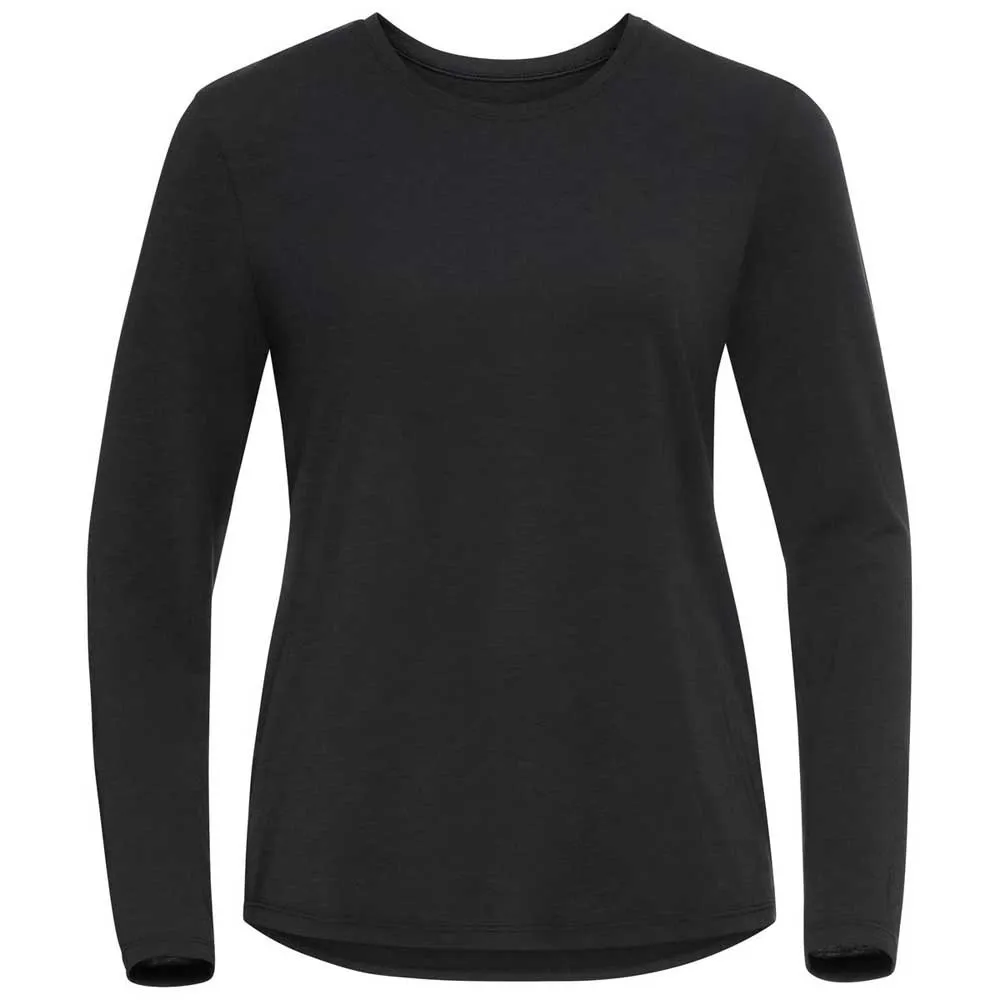 Odlo Halden T-shirt Med Lång ärm, Black