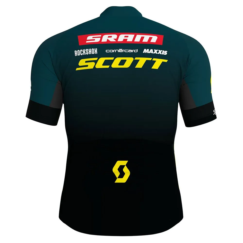 Odlo Integral Scott Sram Korta ärmar Cykeltröja, Scott sram 2022