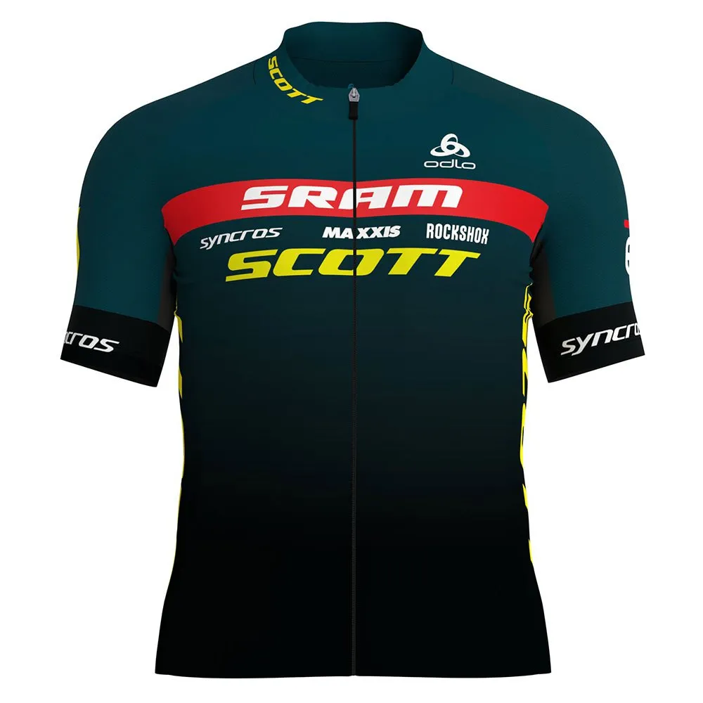 Odlo Integral Scott Sram Korta ärmar Cykeltröja, Scott sram 2022
