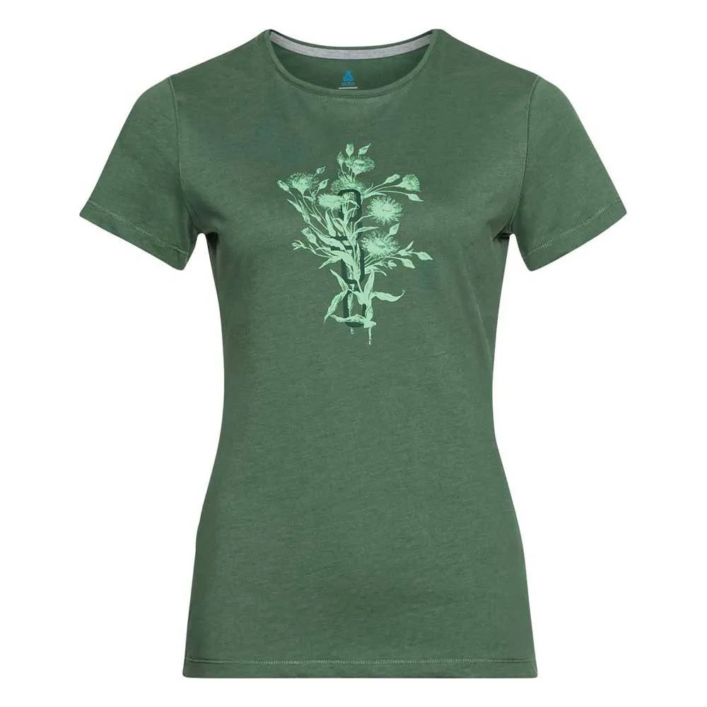 Odlo Kumano Logo Print T-shirt Med Korta ärmar
