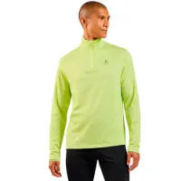 Odlo Men's Midlayer 1/2 Zip Run Easy Warm