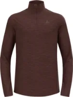 Odlo Men's Midlayer 1/2 Zip Run Easy Warm