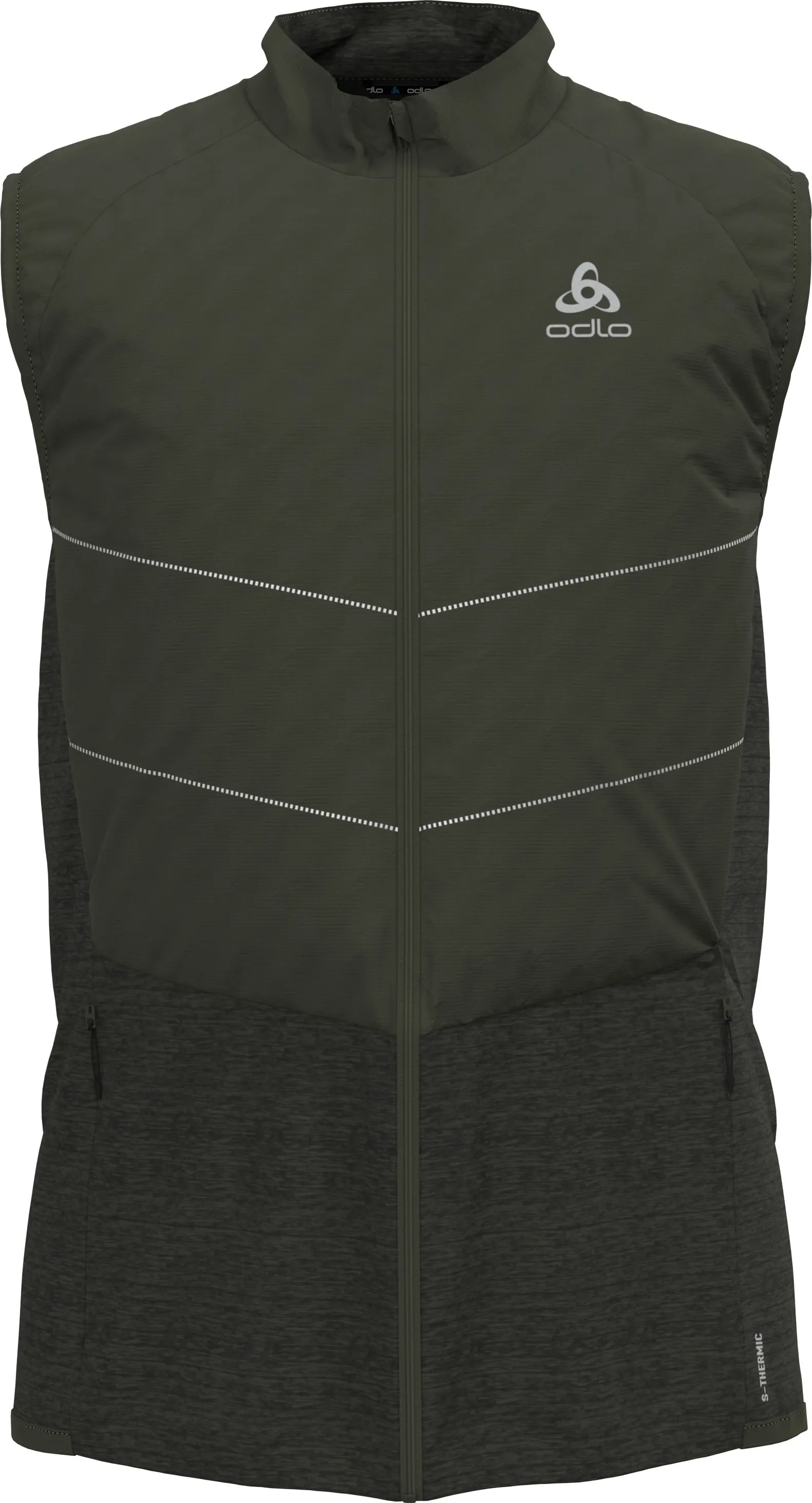 Odlo Men's Vest Run Easy S-Thermic, Deep Depths Odlo Men's Vest Run Easy S-Thermic, Deep Depths