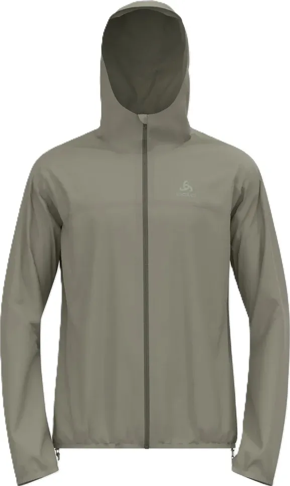 Odlo Men's Zeroweight Waterproof Jacket, Vetiver