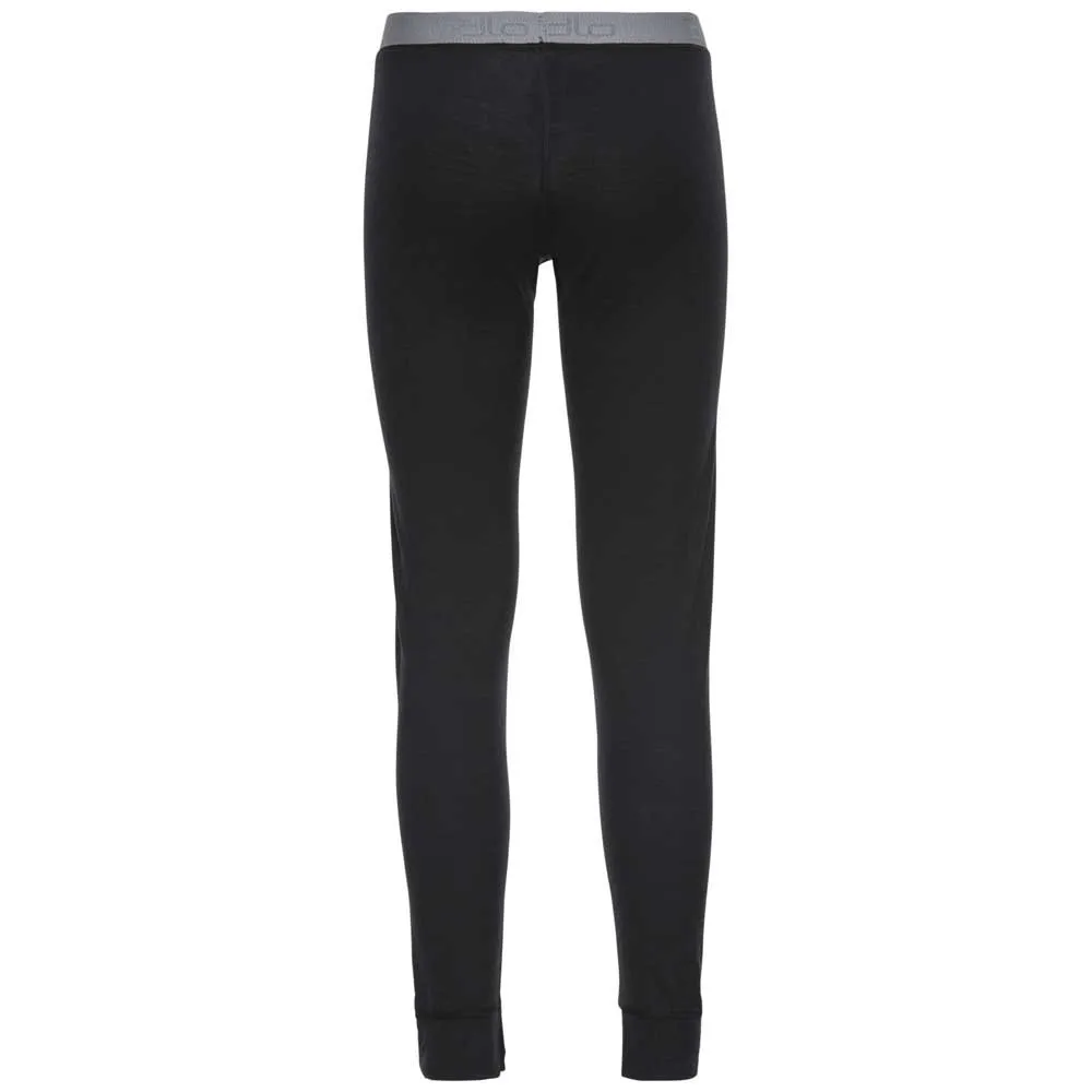 Odlo Merino Warm Långärmad Baslager, Black / black Odlo Merino Warm Långärmad Baslager, Black / black