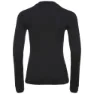 Odlo Merino Warm Långärmad Baslager, Black / black