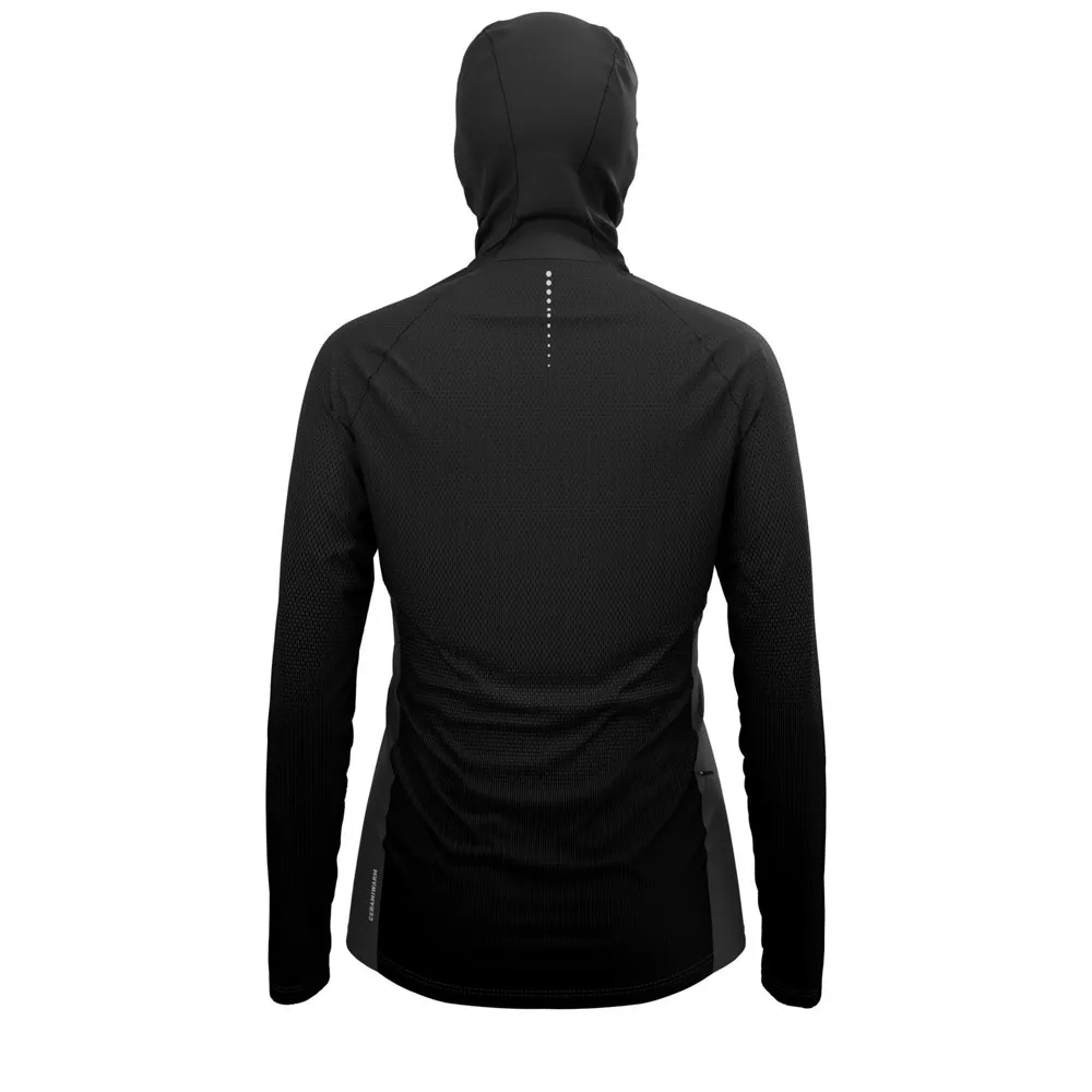 Odlo Ml Zeroweight Ceramiwarm Tröja Med Huva female