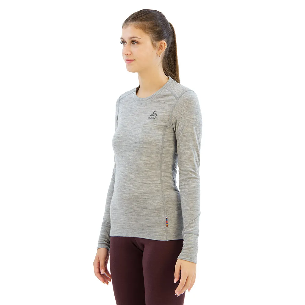 Odlo Natural 100% Merino Warm Långärmad Baslager