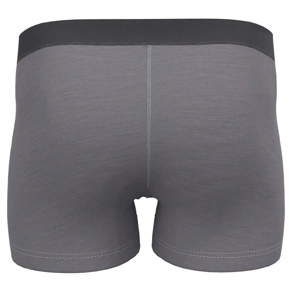Odlo Natural Performance Pw 130 Boxers, Grey melange