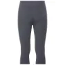 Odlo Performance Warm 3/4 Baslagerbyxor, Grey melange / black