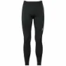 Odlo Performance Warm Baslagerbyxor, Black / odlo concrete grey