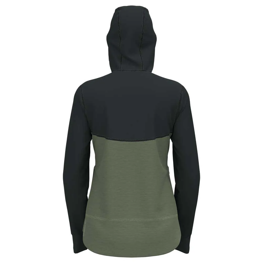 Odlo Performance Wool Fleecejacka Med Dragkedja