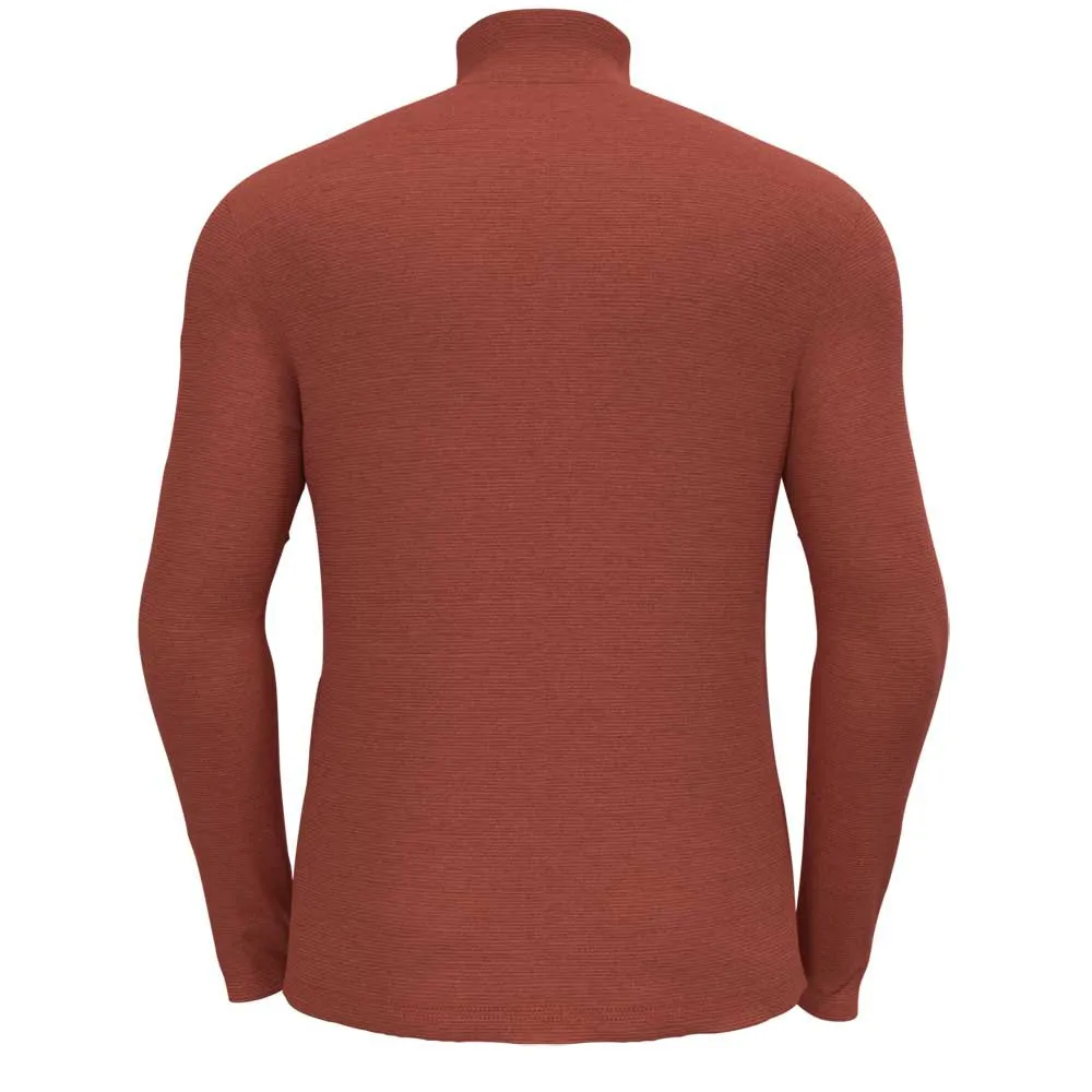 Odlo Roy Fleecejacka Med Dragkedja, Ketchup / orange rust