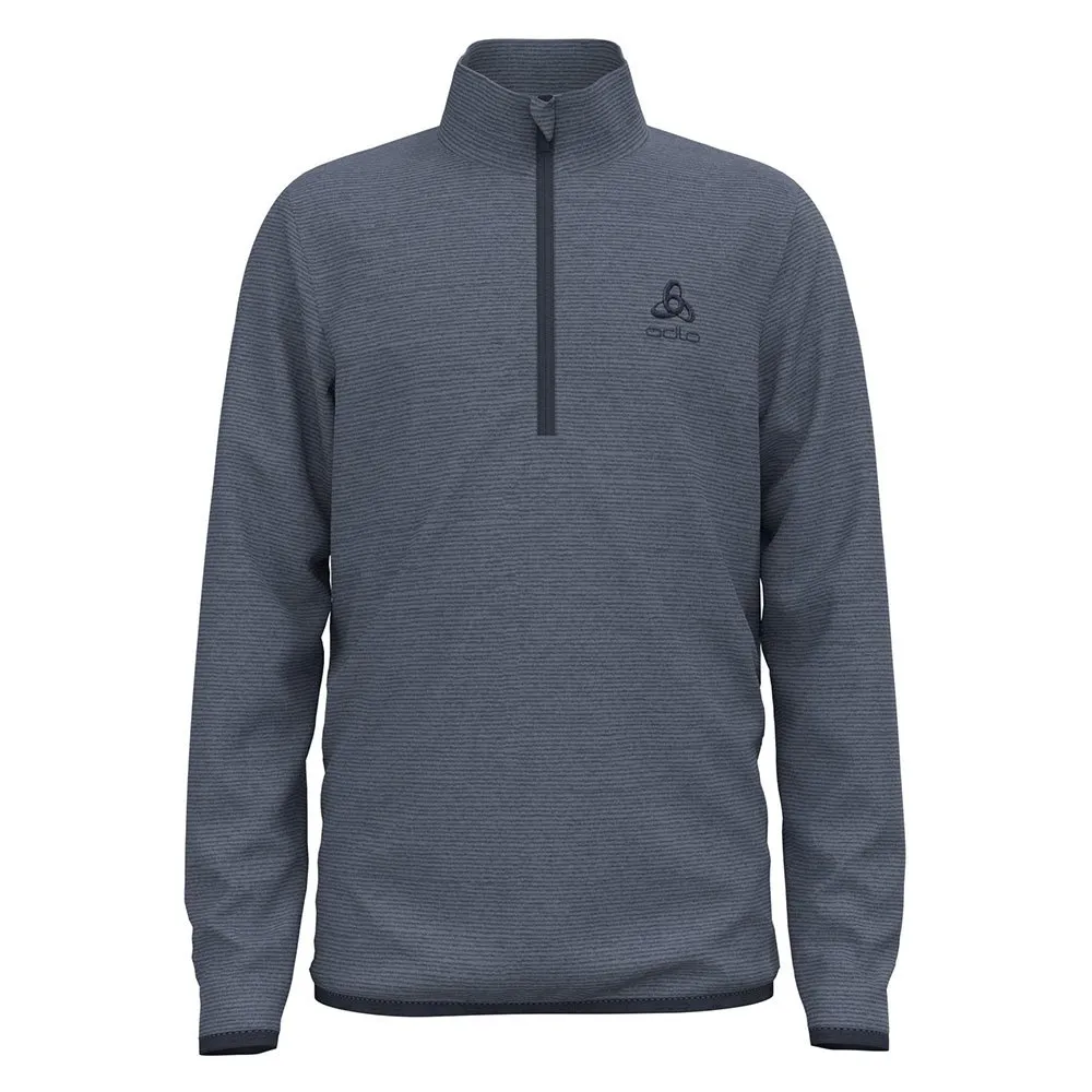 Odlo Roy Stripe Ml Fleece Med Halv Dragkedja
