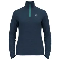 Odlo Run Easy Warm Halv Dragkedja Långärmad T-shirt female