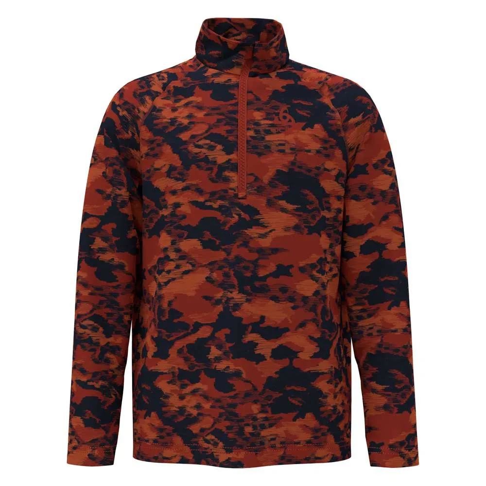 Odlo Sesvenna Graphic Fleece Med Halv Dragkedja