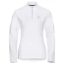 Odlo Sesvenna Graphic Tröja Med Halv Dragkedja, White