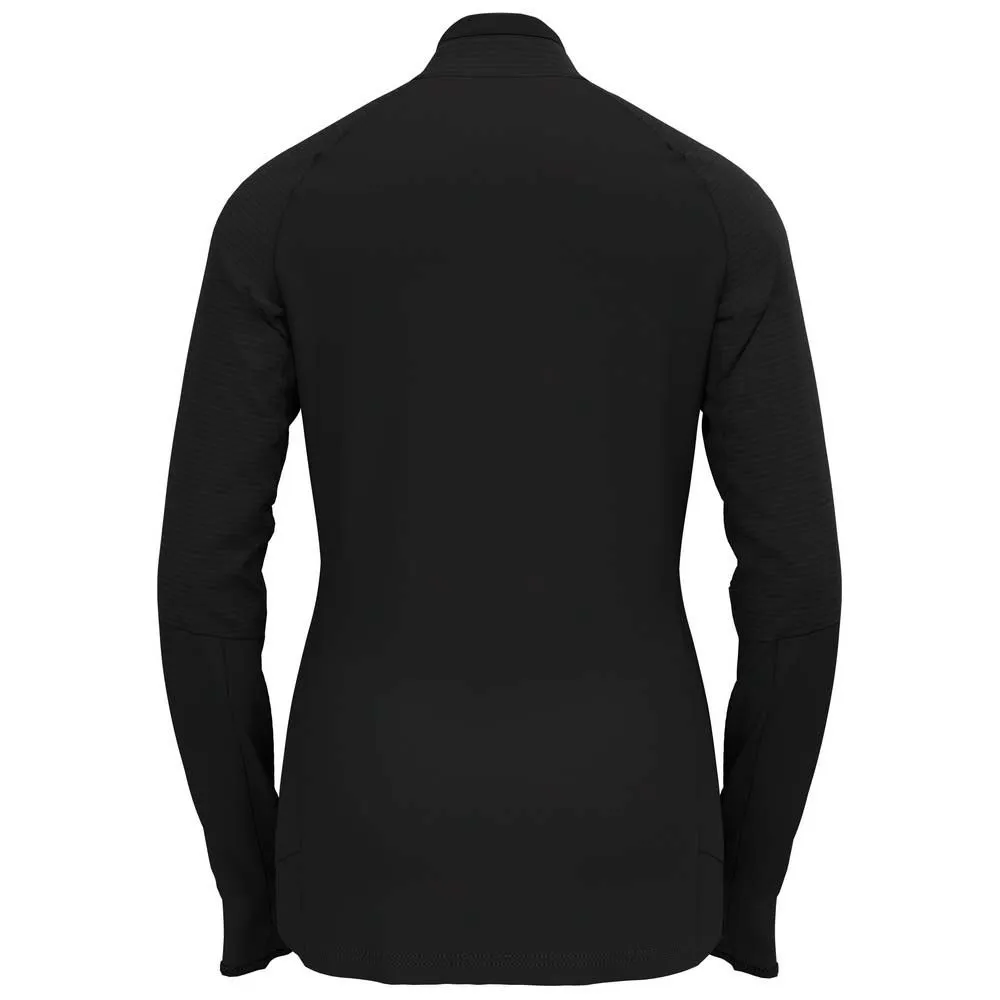 Odlo Sesvenna Sl Fleece Med Halv Dragkedja, Black