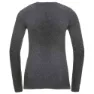 Odlo Top Performance Warm Ec Långärmad Baslager, Grey melange / black