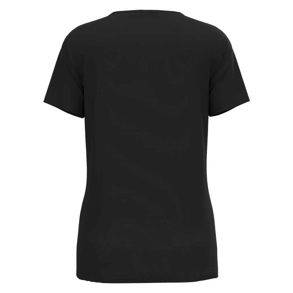 Odlo V-neck F-dry T-shirt Med Korta ärmar, Black