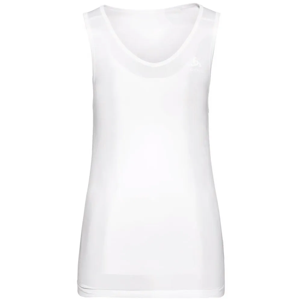 Odlo V Neck Performance X-light Ärmlös Baslager, White