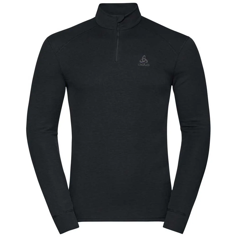 Odlo Women's Active Warm Eco Half-Zip Turtleneck Base Layer Top