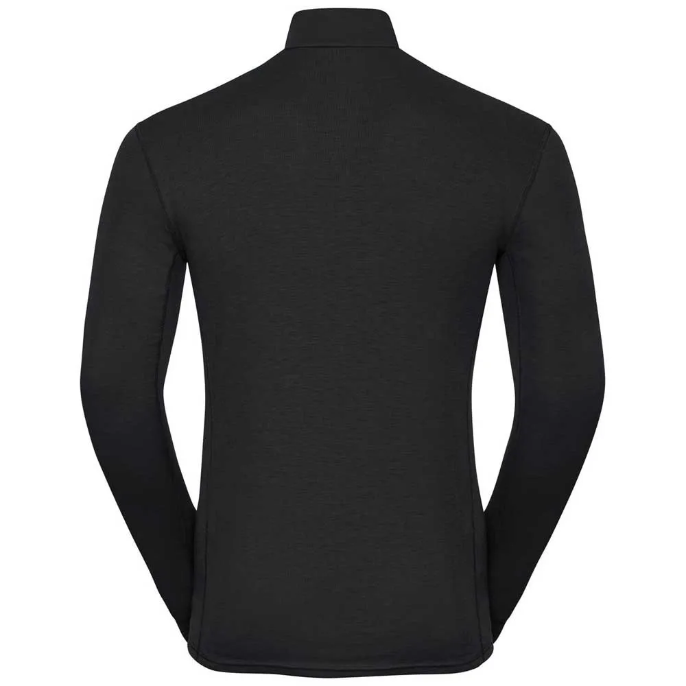 Odlo Women's Active Warm Eco Half-Zip Turtleneck Base Layer Top