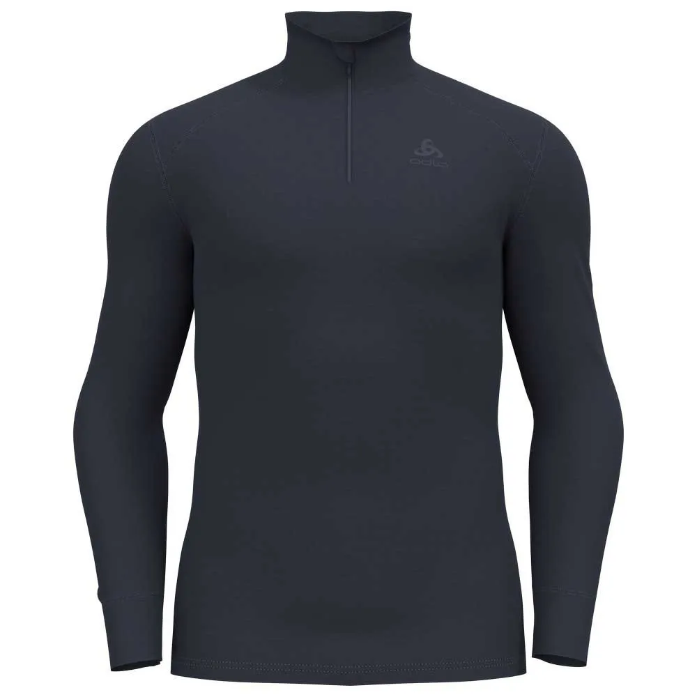 Odlo Women's Active Warm Eco Half-Zip Turtleneck Base Layer Top