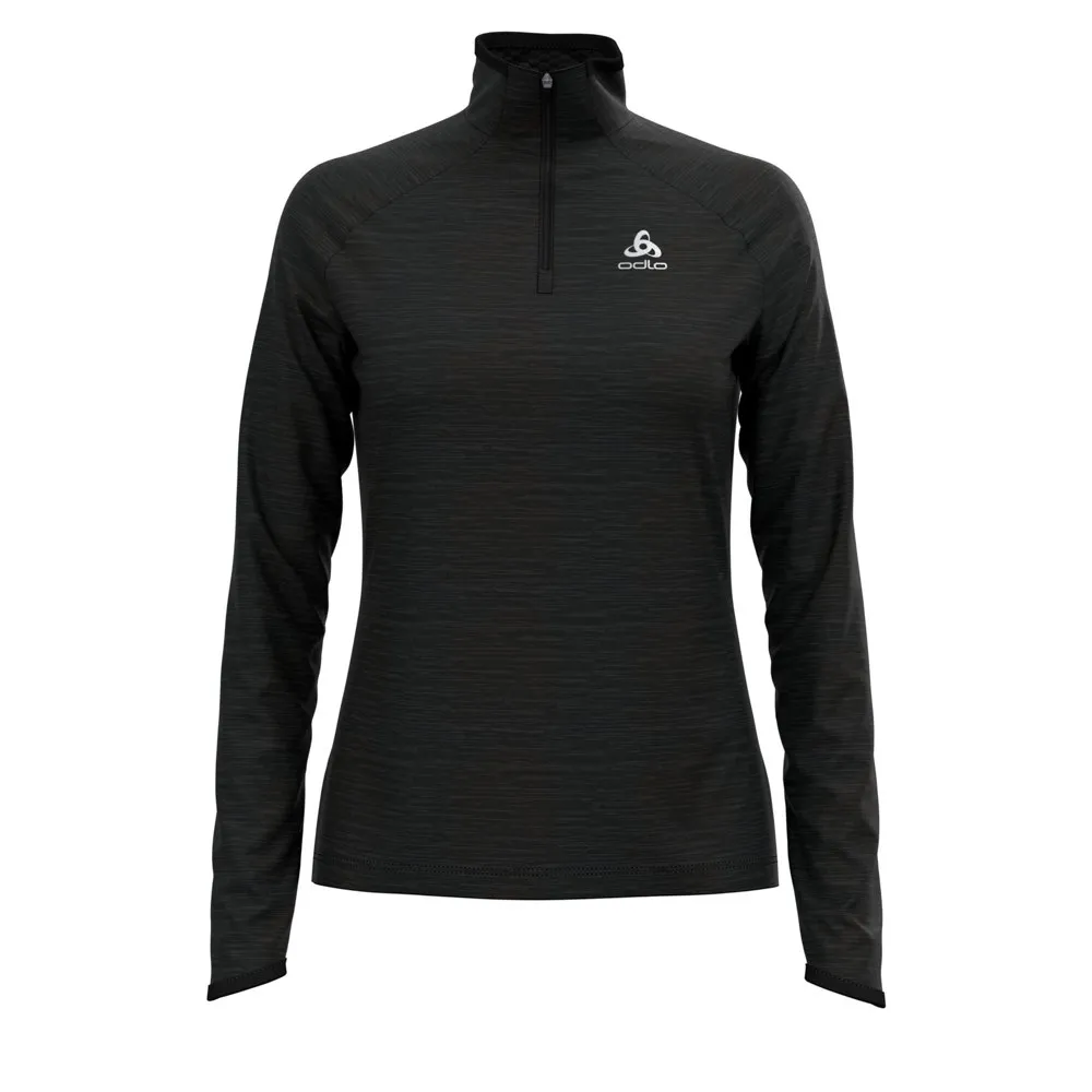 Odlo Women's Midlayer 1/2 Zip Run Easy Warm