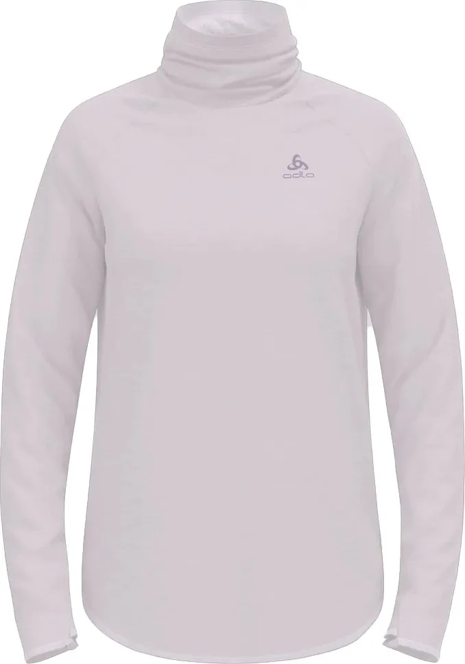 Odlo Women's Run Easy Warm Mid Layer, Misty Lilac Melange Odlo Women's Run Easy Warm Mid Layer, Misty Lilac Melange