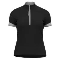Odlo Women's T-shirt S/U Collar S/S 1/2 Zip Essential Odlo Women's T-shirt S/U Collar S/S 1/2 Zip Essential