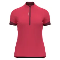 Odlo Women's T-shirt S/U Collar S/S 1/2 Zip Essential