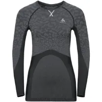 Odlo Ws Bl Top Crew Neck L/S Blackcomb Odlo Ws Bl Top Crew Neck L/S Blackcomb