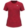 Odlo Zeroweight Enginee T-shirt Med Korta ärmar female, Deep claret melange