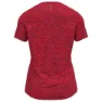 Odlo Zeroweight Enginee T-shirt Med Korta ärmar female, Deep claret melange